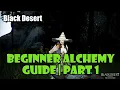 Black Desert Beginner Alchemy Guide Part 1 Deciding What to Make for EXP Money and Profit
