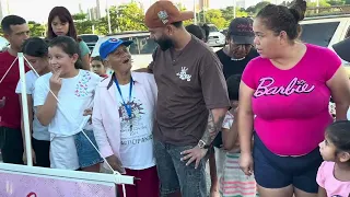 HACIENDO FELIZ A PERSONAS DE LA COSTANERA DE ASUNCIÓN 