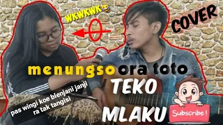 Download MENUNGSO ORA TOTO - TEKO MLAKU || COVER LUTFI FEAT AJENG MP3