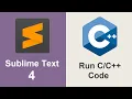 How to Run Application Using Sublime Text 4