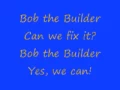 Lagu Bob the Builder Theme Tune with lyrics