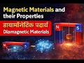 Magnetic Materials and their Properties Diamagnetic Materials