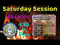 Download Lagu Saturday session- £5 cards and £50 to play with