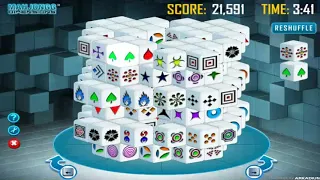 Arkadium Mahjongg Dimensions Flash Game Gameplay