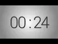 24 Seconds countdown Timer - Beep at the end Simple Timer twenty-four sec