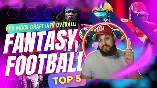 Live PPR Mock Draft 2023 Fantasy Football from 4th overall on Yahoo