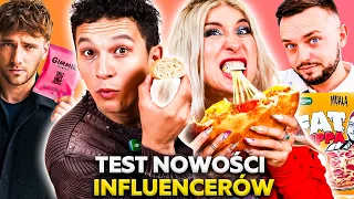 NIKT TAK NIE TESTOWAŁ PIZZY KSIĄŻULA! TEST NOWOŚCI INFLUENCERÓW! | Ignacy Liss i Aga Grzelak Vlog
