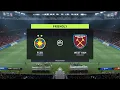 FCSB vs WEST HAM UNITED I CONFERENCE LEAGUE I 03 11 2022 I FIFA 22 I SIMULATION