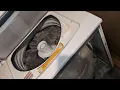 Release Diagnose Lid Lock issues Kenmore Top Open Combination Washer Drye GUD27ESSMWW