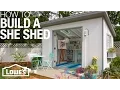 She Sheds Plans for How to Build Customize