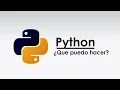 WHAT CAN YOU DO WITH PYTHON - ANALYZING LANGUAGES