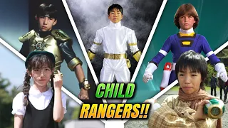 Every Child Ranger Explained - Power Rangers Super Sentai