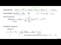 40 2 Gradient Descent for Multiple Variables 5 min