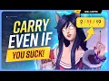 How To CARRY Even If You SUCK At League of Legends