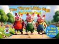 Download Lagu 3 Pigs Build on God (Matthew 7:24–27) | Kids Christian Song with Subtitles | Lighthouse Kids Family