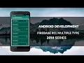Android Studio Tutorial - Firebase Recycler View Item Multiple Type