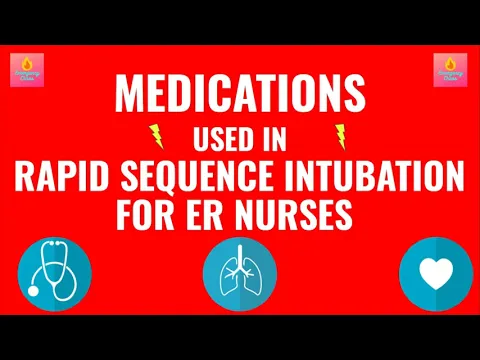 Download MP3 RSI Medications - Emergency Nursing / Rapid Sequence Intubation