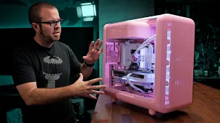 My Wife s New Gaming PC in the pink Hyte X50