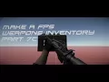 Unity 3D Make FPS Game Inventory Part 7c ScriptableObject C