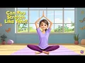 5 Seated Yoga Poses for Kids - Calm Stretch Focus at Home or School