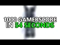 1000 Gamerscore in 54 SECONDS - New Trick Found for Rememoried