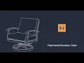 Happatio Patio Swivel Sofa Installation Tutorial