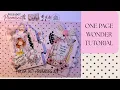 One Page Wonder Using 8 x 11 Paper Tutorial Polka Dot Promises Kit