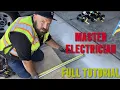 How To Bend And Install Conduit MASTER ELECTRICIAN 90 s and Box Offsets Made Easy
