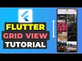 Flutter Grid View Tutorial ScrollableGrid View Builder Guide