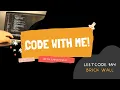 Code With Me LeetCode 554 - Brick Wall