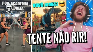 AI FOI SACANAGEM NÉ, AH NÃO 😂 - MELHORES SHORTS TENTE NÃO RIR