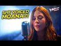 She Was Disney s Voice of Moana And Took Her OWN Voice to the Final The Voice Journey 4K