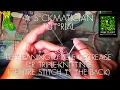 Left Leaning Double Decrease Centre Stitch to the Back for Triple Knitting A Sockmatician Tutorial