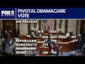 Pivotal Obamacare vote What it means for you FOX 5 News