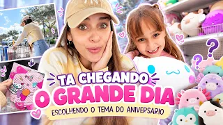 O grande dia ta chegando! Escolhendo tema Aniversario | LogicLike |