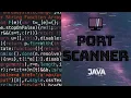 Port Scanner - Java