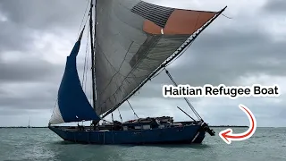 50KN WINDS While Anchored + REFUGEE BOAT ENCOUNTER