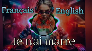 Je N Ai Marre Music Français Arab English جونيمار Chaabiremix Chaabimarocain Dansemarocaine 