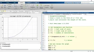 MATLAB Parametric Arc Lengths