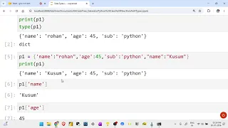 Python lecture 14 Dictionary