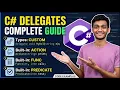 Code Example of Delegates and Events in C Built-in Delegates Explained