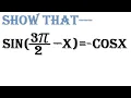sin -x -cosx sin 270-x -cosx solve