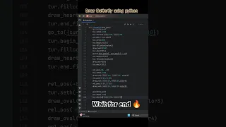 Draw Beautiful Butterfly Using Python Turtle