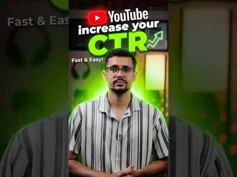 Views Nahi Aa Rahe? CTR Low Hai 😬 (Fix This Fast! #shorts #shortsfeed #youtube