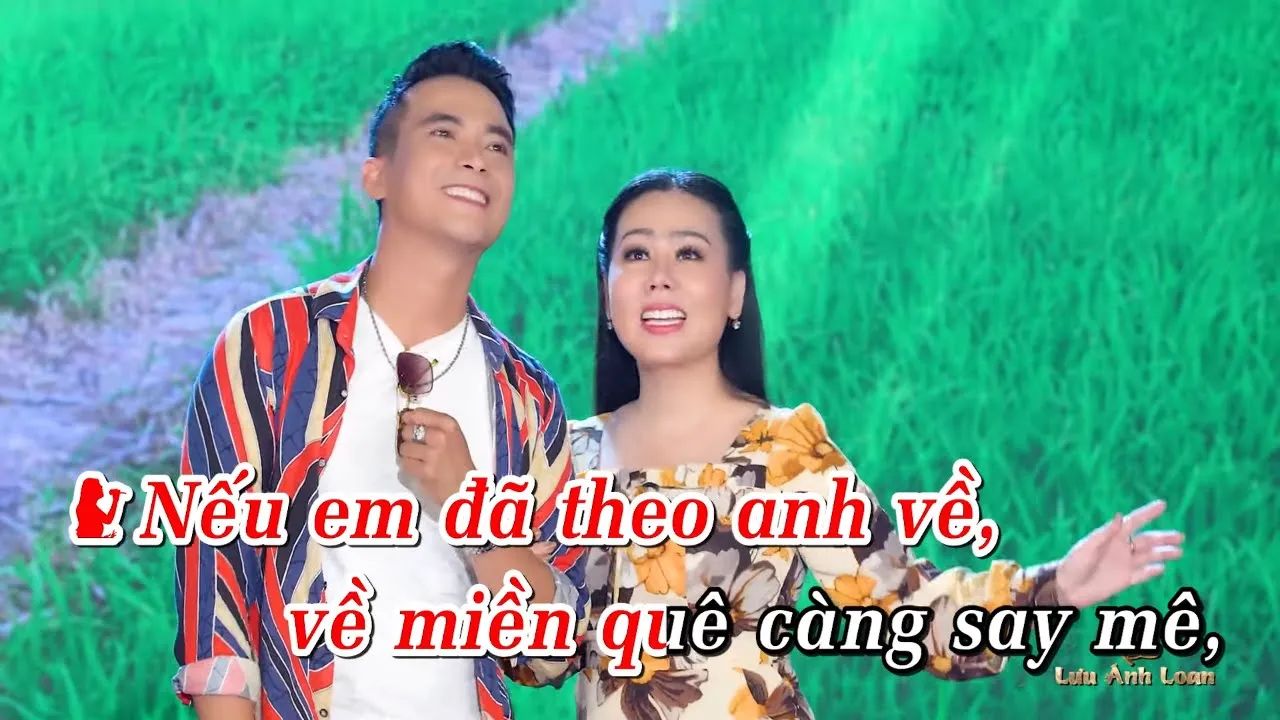 KARAOKE - Nếu Em Đã Theo Anh Về | Beat Chuẩn Song Ca Lưu Ánh Loan & Lê Sang