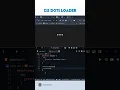 how to create a CSS dots loader CodeGenius Dev