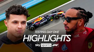 Who looks FAST in F1 this year? 👀 2025 Testing Day One Highlights