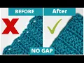 CROCHET STRAIGHT EDGES IN 1 MINUTE Crochet Hacks Tips Tricks