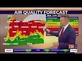 Smoke haze and heat builds around Portland