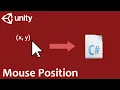 Unity C - How to get the mouse position
